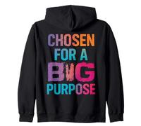Scelti per Un Grande Scopo Dio Religioso Cristiano Fede Felpa con Cappuccio