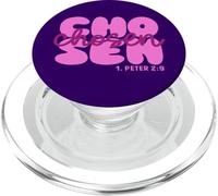 Scelto 1. Pietro 2:9 Cristiano Gesù Cristo Credere PopSockets PopGrip per MagSafe