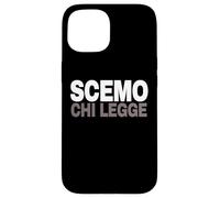 SCEMO CHI LEGGE Custodia per iPhone 15