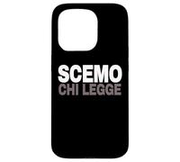 SCEMO CHI LEGGE Custodia per iPhone 15 Pro