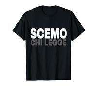 SCEMO Chi Legge Maglietta