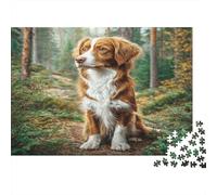 Scena autunnale in un cottage - Puzzle da 1000 pezzi - Antistress per lavoratori, ideale per alleviare l'ansia, decorazione da parete per la casa, allenamento cognitivo - 75x50 cm/1000 pezzi