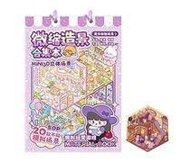 Scena Con Adesivi 3D - Decorazioni Fai Da Te con Paesaggi | Materiali Per Scrapbooking Fai Da Te E Scene 3D - per Bambini Adulti Progetti Artistici Di Journaling Scuola