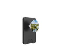 Scena del Botswana del paesaggio del fiume delle zone umide del delta dell'Okavango PopSockets PopWallet per MagSafe