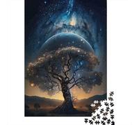 Scena della giungla con dinosauri, puzzle in cartone da 1000 pezzi con famiglia di dinosauri, per adulti dai 14 anni in su, gioco in famiglia, antistress e allenamento mentale, 75x50 cm/1000 pezzi