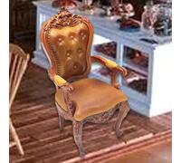 Scena della sedia della casa delle bambole 1/12 per l'arredamento dei mobili