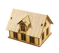 Scena di architettura di Una casa in Legno in Miniatura in 1:64, Costruzione Fai da Te per Regalo di Compleanno, Style F
