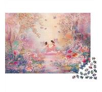 Scena giardino fate Puzzles 1000 Pezzi In Cartone Pressato, Un Classico Puzzle A Pezzi Per Enigma Ultra Difficile, Ideale Per Hobby Invernale, Il Miglior Regalo Per Gli Amanti