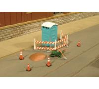 Scena H0 - Bachmann Accessori Da Cantiere - 33114 Neu