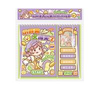 Scena in miniatura PET Sticker Book Scenario decorativo per diario Notebook Scrapbooking Photo Album Decorazione Cinese Origine Libro