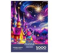 Scena notturna di fantasia 1000 Pezzi Pittura Puzzle Classico Di Carta Multicolore Per Gioco Familiare Regalo Per Adulti E Adolescenti Da 14 Anni E Più 70x50cm/1000pcs
