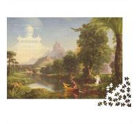 Scena paesaggistica mitologica Puzzle da 1000 pezzi Paesaggio montano sereno Gioco educativo per adulti Bellissima decorazione Sfida di alta difficoltà Regalo di compleanno 52x38cm/1000pcs