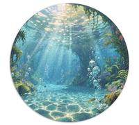 Scena subacquea Jigsaw Puzzle Impossible 1000 Pezzi View Decorazione Per La Casa. Giochi Rilassamento E Intelligence Per Adulti E Bambini Da 12 Anni 1000pcs (67.5x67.5cm)