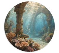 Scena subacquea Puzzle Impossible 1000 Pezzi View Decorazione Per La Casa. Giochi Rilassamento E Intelligence Per Adulti E Bambini Da 12 Anni 1000pcs (67.5x67.5cm)