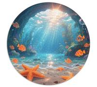 Scena subacquea Puzzle Impossible 1000Pcs vista Decorazione Per La Casa. Rilassamento E Intelligence Per Adulti E Bambini Da 12 Anni 1000pcs (67.5x67.5cm)