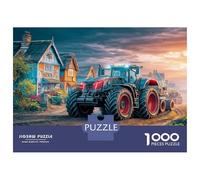 Scena trattore Puzzle 1000 Pezzi In Veicoli agro cartone Resistente, Un Tangram Per Giochi Di Puzzle Per Lo Sviluppo Cognitivo, Ideale Per Attività Fuzzle Post-scuola, Il Puzzle Più