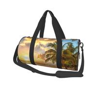 Scenario al tramonto, Borsone da viaggio di grande capacità Borsa rotonda Borsa da viaggio sportiva Borsa da viaggio Borsa da fitness