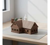 Scenario Città Est Europea Idea Regalo Kit Modello Edificio in Legno