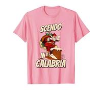 scendo in Calabria Maglietta, Uomo, Rosa, S
