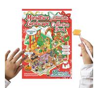 Scene di Adesivi per Adulti - Di Decalcomanie In Miniatura Per Artigianato E Giocattoli | Scene di Adesivi Natale e Halloween per Bambini | Per Scuola Viaggi Quotidiani Campeggio Adulti