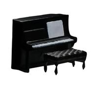 Scene in Miniatura in Scala 1/64 con Figure in Resina per La Fotografia E Il Collezionismo, Pianoforte