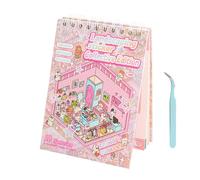 Scene Sticker Book - 3d Room Scene Stickers For Creative Play And Learning, Cute Decal Book With Interactive Pages, Educational Activity For Boys Girls School Home Playtime Travel Preschoolers