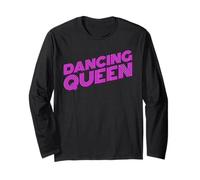 Sceneggiatura retrò da Discoteca Dancing Queen Maglia a Manica