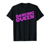 Sceneggiatura retrò da discoteca Dancing Queen Maglietta