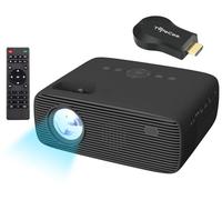 SceneLights Technologies proiettore wifi: Proiettore LED Full HD con stick HDMI Wi-Fi, Media Player, 1920 x 1080 Pixel (Full HD) (LED WiFi, domestico)
