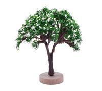 Scenery Trees - Miniature Landscape Layout | Model Train Railroad Scenery Tree | Green Artificial For DIY Projects Decoration | Architecture Building Kit | Diorama Supplies