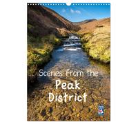 Scenes from the Peak District (Wall Calendar 2027 DIN A3 portrait), CALVENDO 12 Month Wall Calendar: A selection of favourite locations in the Peak District throughout the seasons
