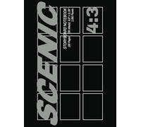 SCENIC 4:3 Storyboard Notebook, 8.5x11.69 inches, 180 Pages (90 sheets), 1,080 Panels