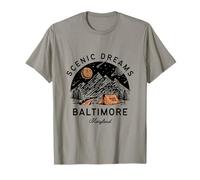 Scenic Dreams Baltimora Maryland All'aperto Maglietta