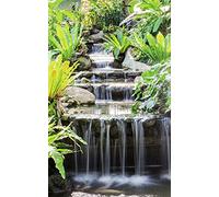 Scenolia Poster Verticale XL Decorativo Cascata Zen 150 x 240 cm | Trompe l' œil Decorativo Parete qualità HD