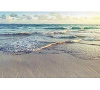 Scenolia Quadro Tela XXL in Kit La Plage 60 x 40 cm - Tela Tessile Senza PCV - Quadro Grande Formato Made in France
