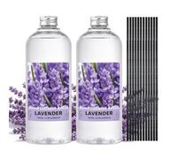 Scent-Hi Ricarica per diffusore a bastoncini, 1000 ml, lavanda, profumo per la casa Mikado