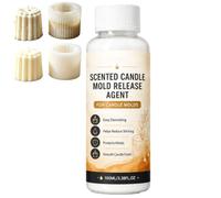 Scented Candle Mold Release Agent, Brush-On Liquid for Silicone Candle Molds, Water Based Fast Drying Non Stick Demolding Solution, Preserves Shape Details, DIY Craft Making Supplies (1pcs)