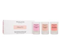 Scented Candle Revolution Home Mini Scented Candle Trio Scented Candle Set: Pomeranate & Fig 40 G + Redcurrant & Rose 40 G + Nectarine & Blackcurrant 40 G 40G U (Scented Candle) Fruity
