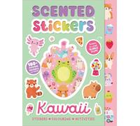 Scented Stickers Kawaii: Colouring, activity and sticker book | Perfect for screen-free playtimes | Packed full of cute characters