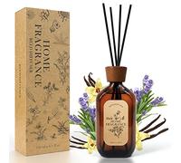 SCENTORINI Diffusore Profumo Ambiente Bastoncini, Diffusore per Ambiente 120ml con 6 Diffusore Ambiente Bastoncini, Diffusore Profumato di Tabacco Vaniglia, per Stanza, Bagno, Ufficio, Armadio