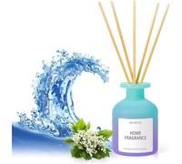 SCENTORINI Diffusore Profumo Ambiente con Bastoncini, 100ml con 6 Bastoncini, Profumato di Oceano, Diffusore a Bastoncini per Stanza, Bagno, Ufficio, Armadio, Oli Profumati Naturali