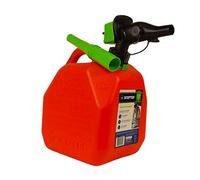 Scepter FR1G252 - Contenitore per carburante con beccuccio di controllo intelligente a prova di perdite, con imbuto incluso, tanica di gas rossa, 2 galloni