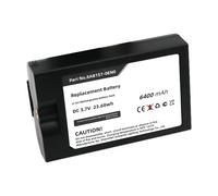 SCESMIA Batteria di ricambio per Ring 8VR1S7, spioncino cam, proiettore solare, videocitofono 2, videocitofono 3, videocitofono 4, compatibile con codice articolo 8AB1S7-0EN0 6400 mAh/23,68 Wh