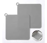 Scettar Tappo per Scarico in Silicone Antiodore, 2 Pezzi Tappo per Vasca in Silicone per lo Scarico del Pavimento, Copertura Deodorante per Doccia, Bagno, Cucina, Lavanderia