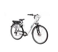 SCH Bici elettrica a pedalata assistita Moving 28'' City Bianca, Unisex Adulto, Medium
