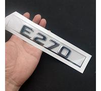 SCHAAN 3D ABS Chrome Lettere for Auto Posteriore Tronco Distintivo Dell'emblema Sticker Fit for Mercedes C220 W203 W204 W205 C230 E270 W211 Accessori Adesivi per auto (Color : E270)