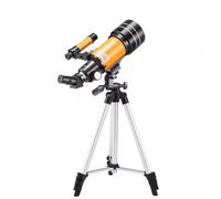 SchAan binocolo professionale visore notturno Telescopio astronomico ad alta definizione ad alta potenza da 70 mm, 15X-150X adatto a principianti adulti(Color:B)