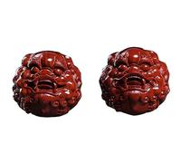 SchAan palline massaggio Baoding Balls palline cinesi Labradorite Baoding Ball per esercizi con le mani e sollievo dallo stress(Color:B,Size:40mm)