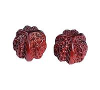 SchAan palline massaggio Baoding Balls palline cinesi Labradorite Baoding Ball per esercizi con le mani e sollievo dallo stress(Color:A,Size:50mm)