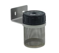 Schabus Protezione antisporco in acciaio inox con staffa di montaggio V2A e vite PG, per mini interruttore galleggiante Schabus per proteggerlo dallo sporco, grigio